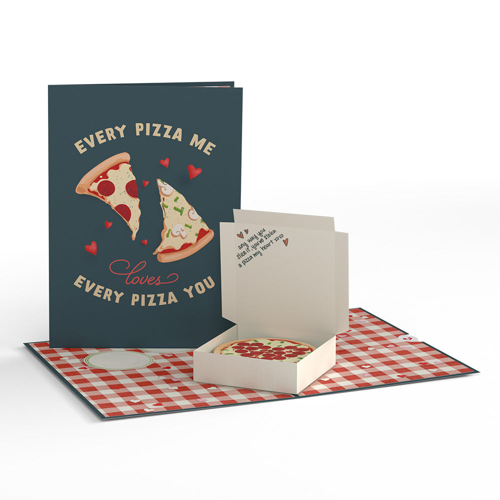 Pizza Love Pop-Up Card