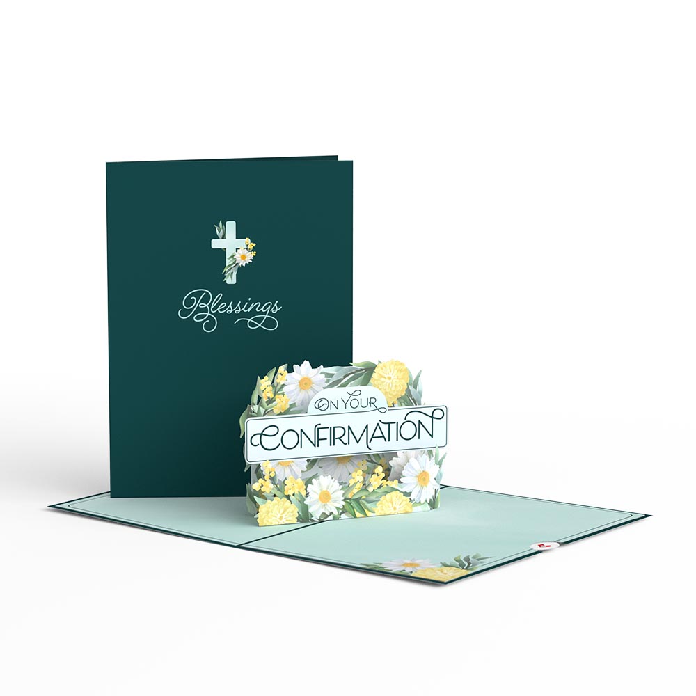 Blessings on Your Confirmation Pop-Up Card