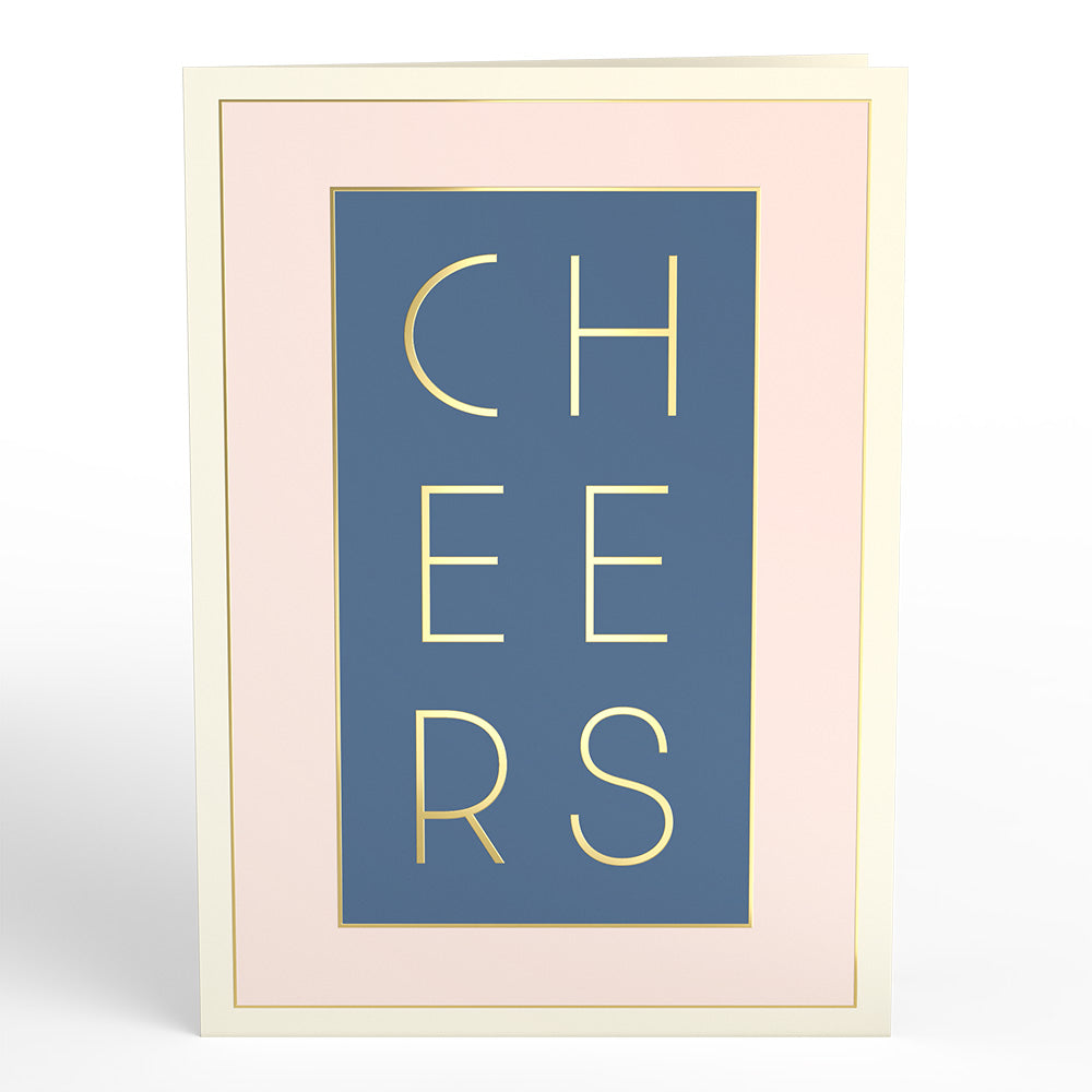 Cheers Happy New Year Pop-Up Card