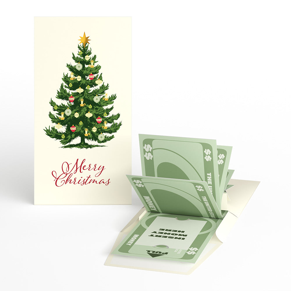 christmas money trees Merry Christmas Money Holder - 3D Holiday and Christmas Gift