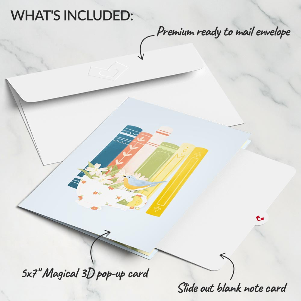 Spring Joy & Renewal Pop-Up Card