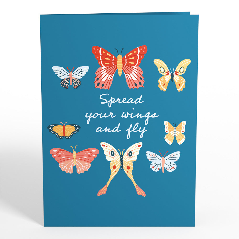 Spread Your Wings Butterfly Pop-Up Card