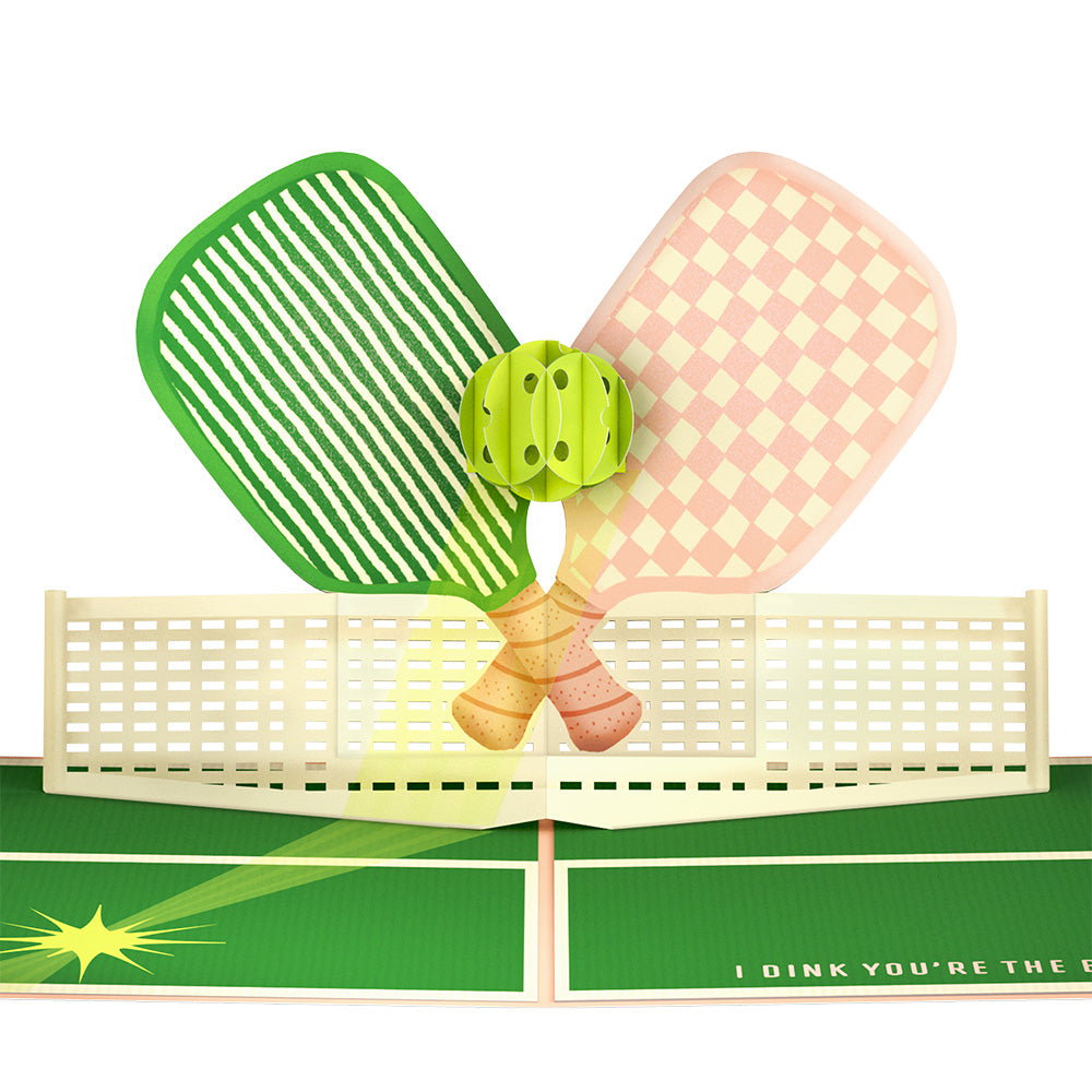 I Dink You're the Best Pickleball Pop-Up Card