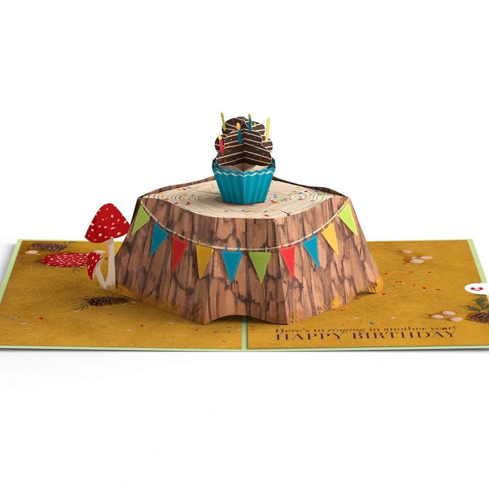 Ringing In Another Year Birthday Pop-Up Card