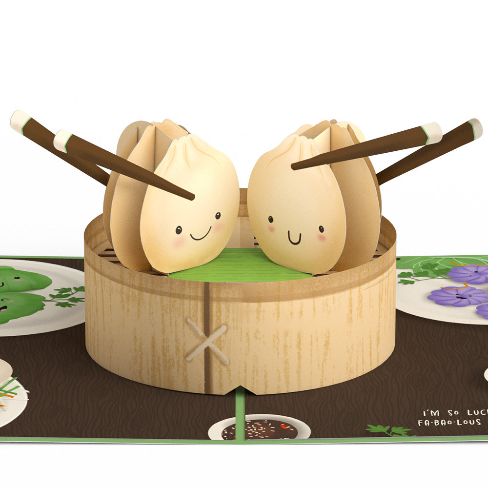 Wonton in a Million Friendship Pop-Up Card
