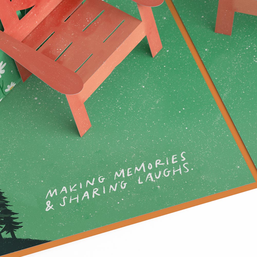 Wishing We Were Together Pop-Up Card