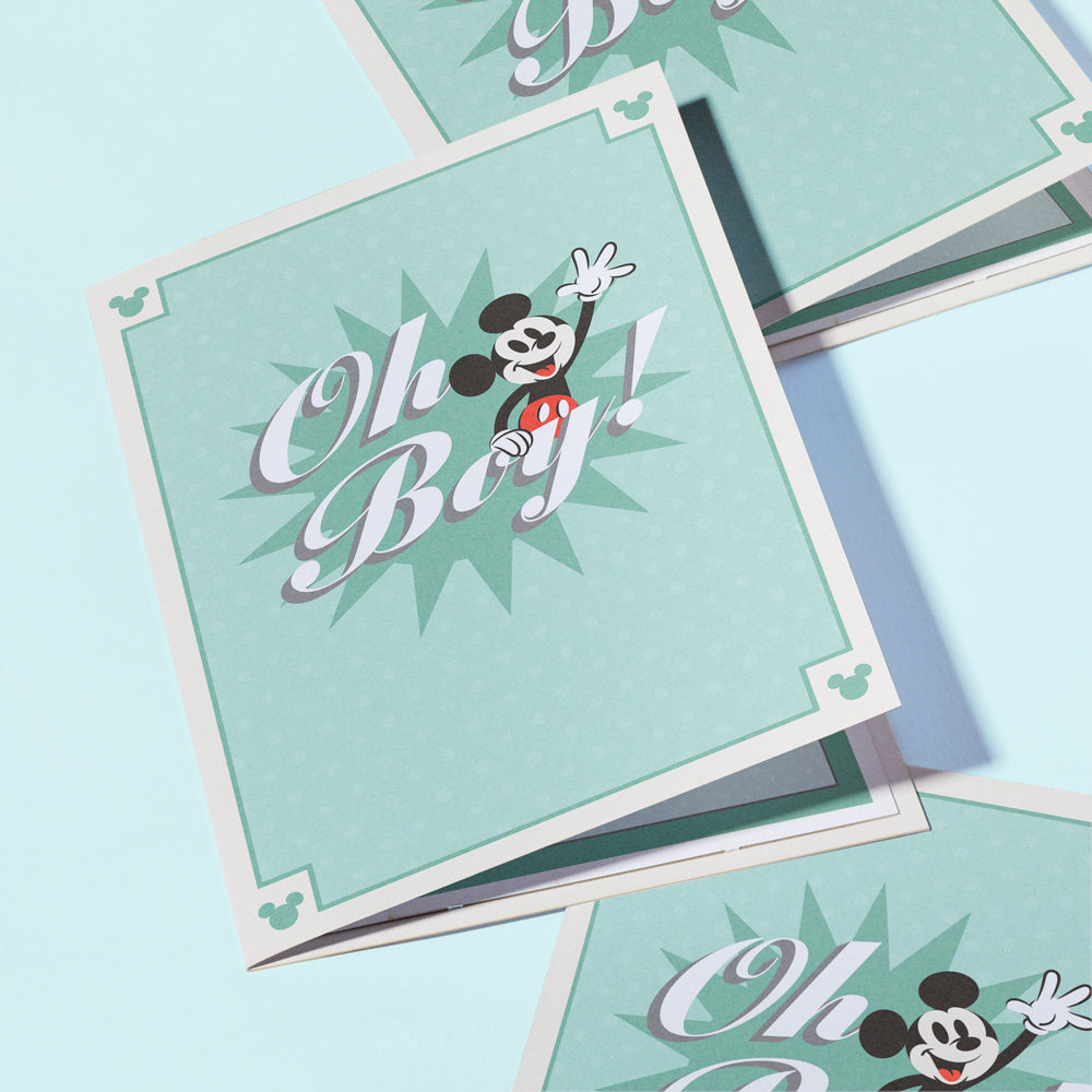 Disney's Mickey Mouse 'Oh Boy!' Plushpop Card