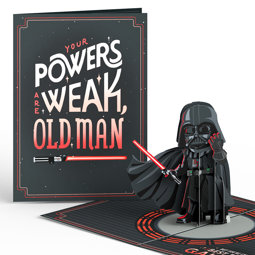 Star Wars™ Darth Vader™ Your Powers Are Weak Pop-Up Card