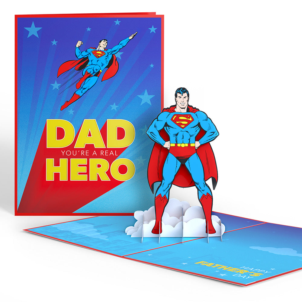 Superman Father’s Day Pop-Up Card