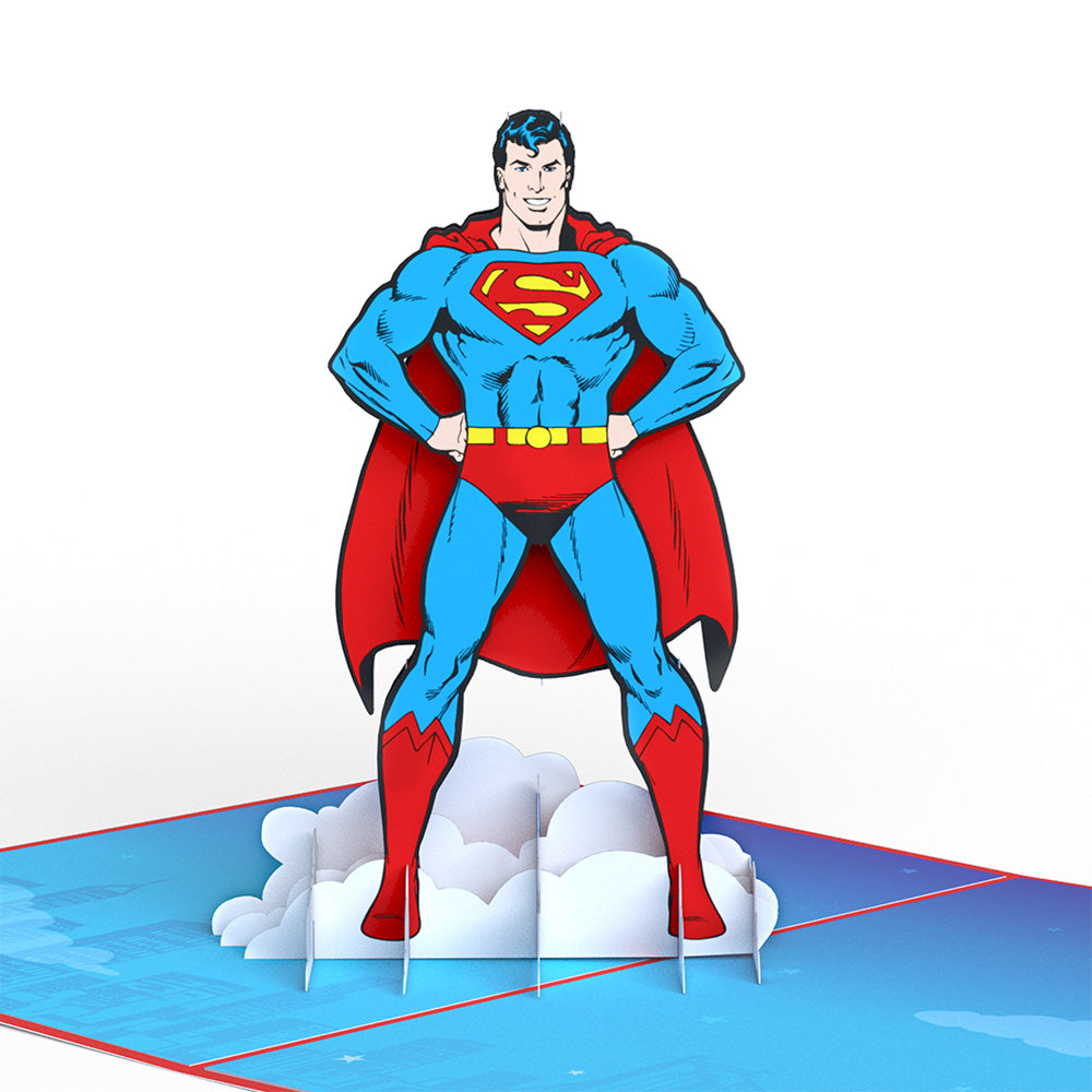 Superman Father’s Day Pop-Up Card