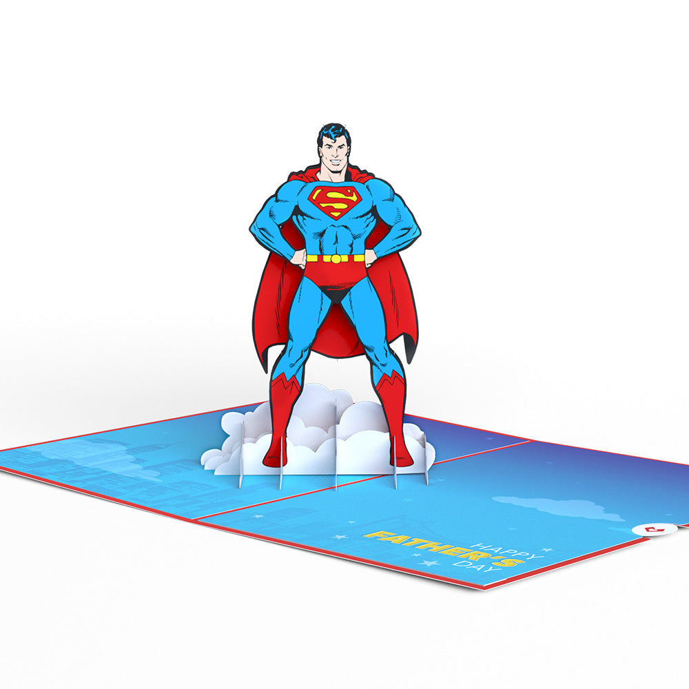 Superman Father’s Day Pop-Up Card