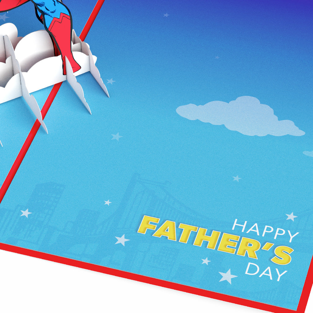 Superman Father’s Day Pop-Up Card
