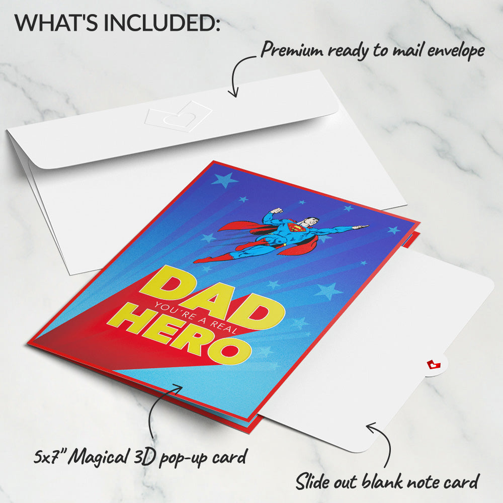 Superman Father’s Day Pop-Up Card