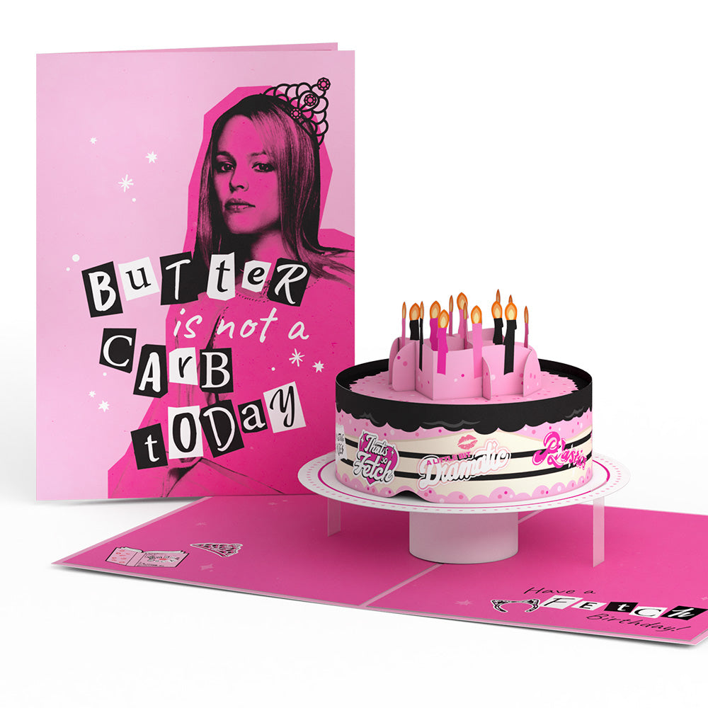 Mean Girls Fetch Birthday Pop-Up Card