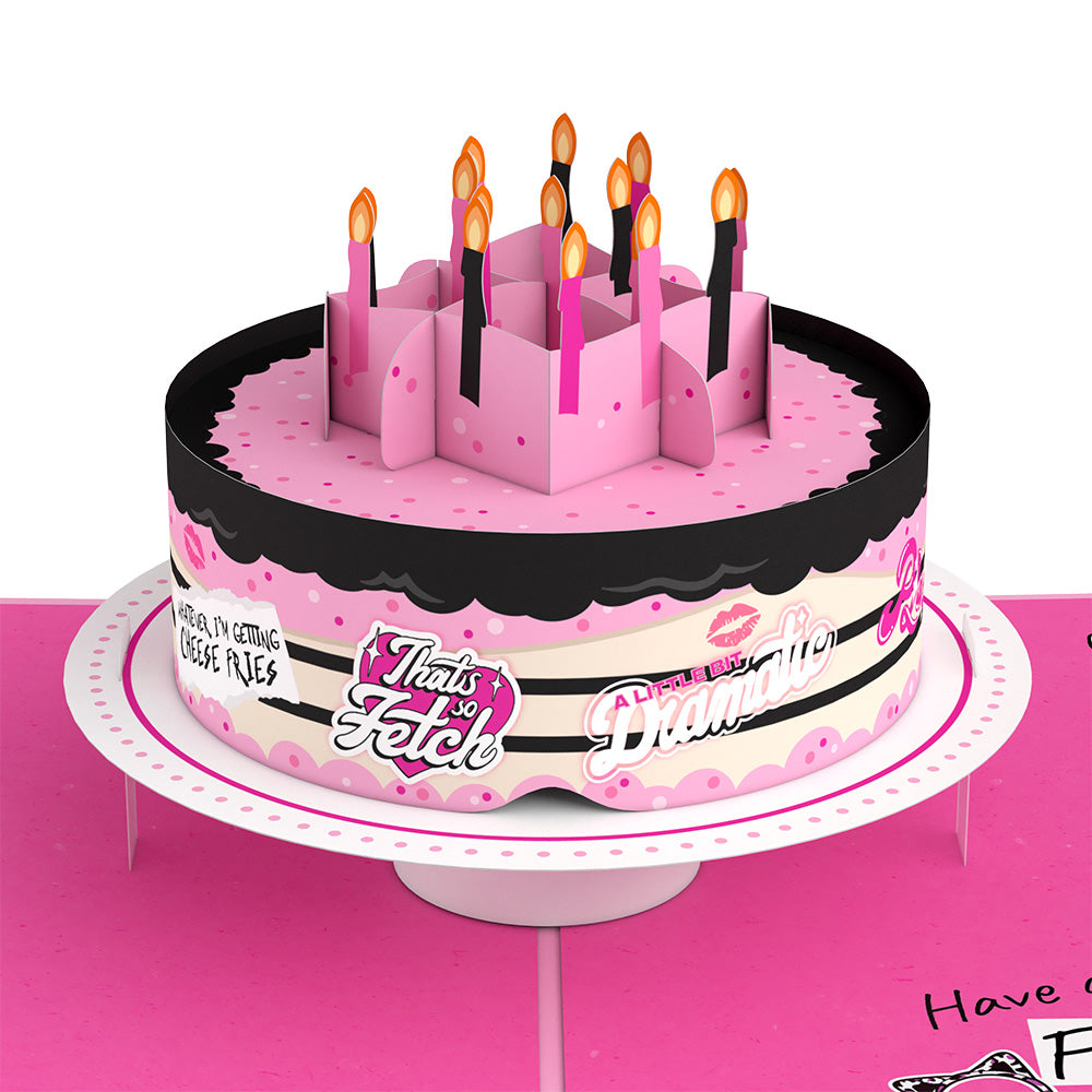 Mean Girls Fetch Birthday Pop-Up Card