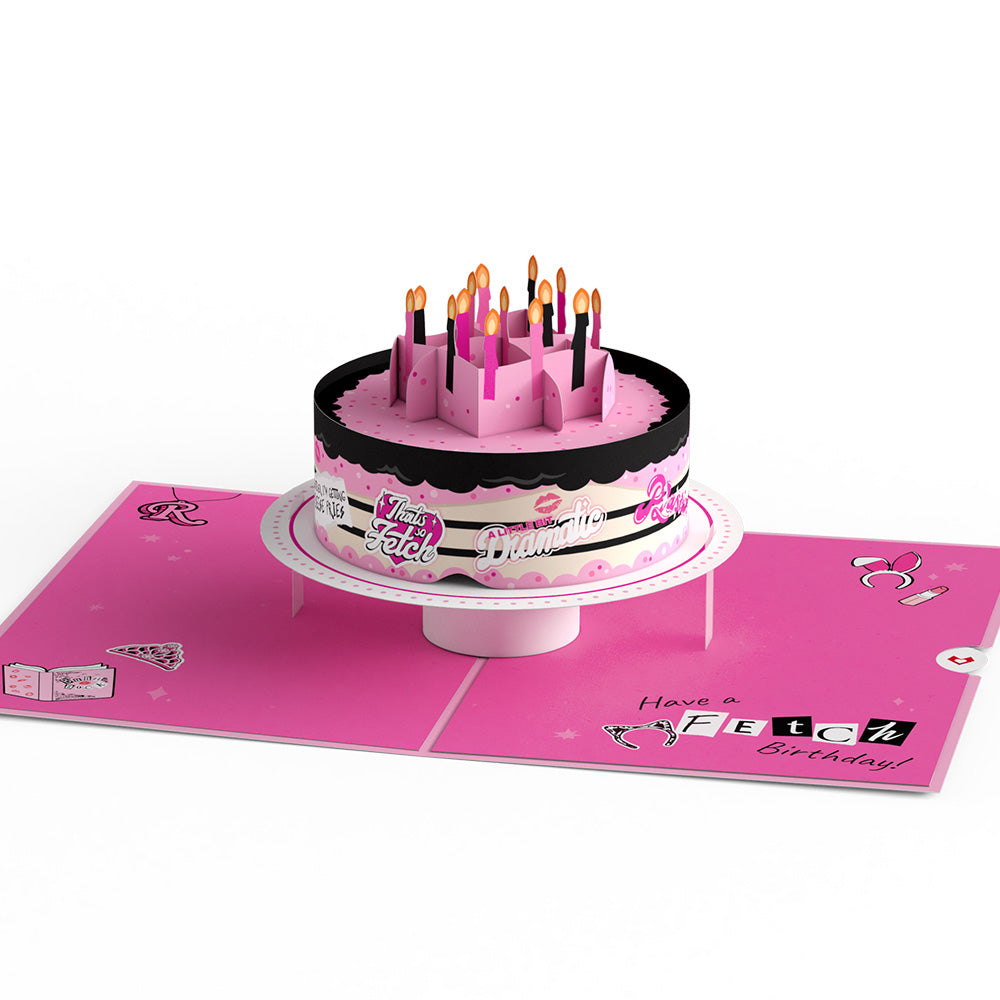 Mean Girls Fetch Birthday Pop-Up Card