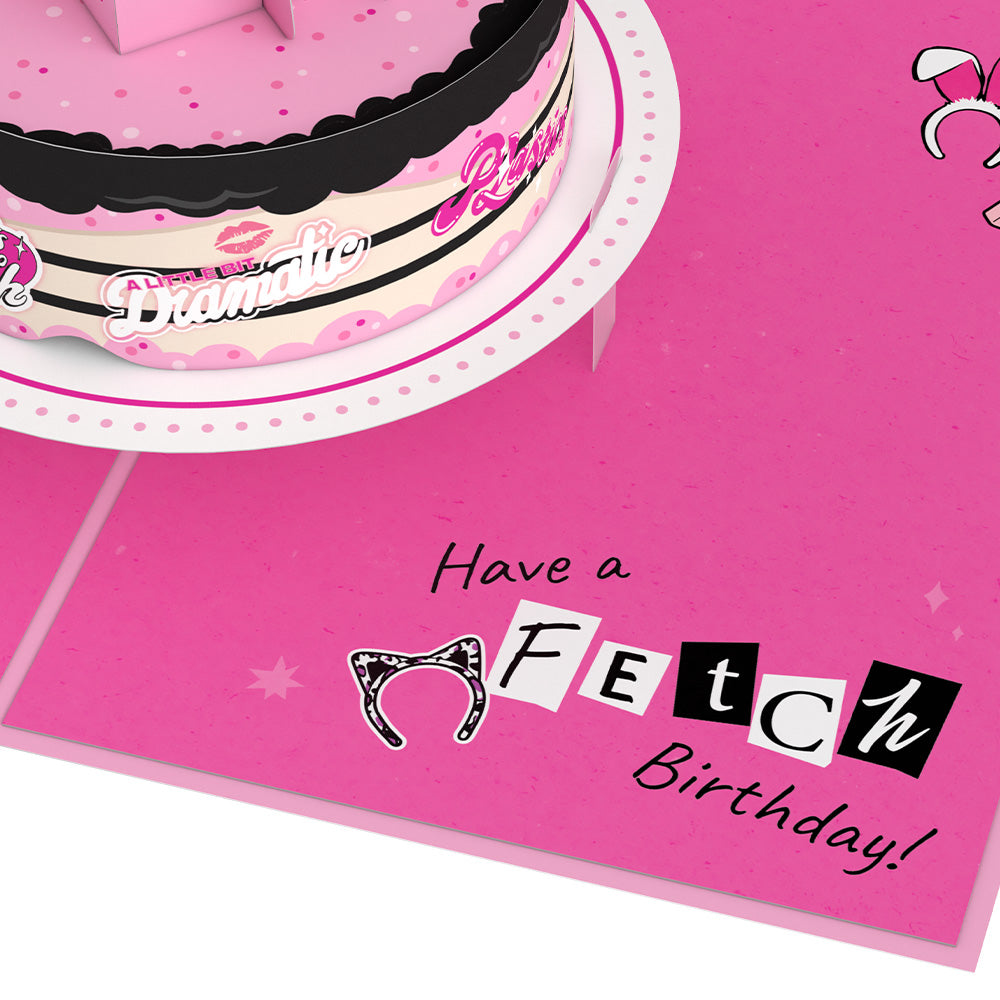 Mean Girls Fetch Birthday Pop-Up Card