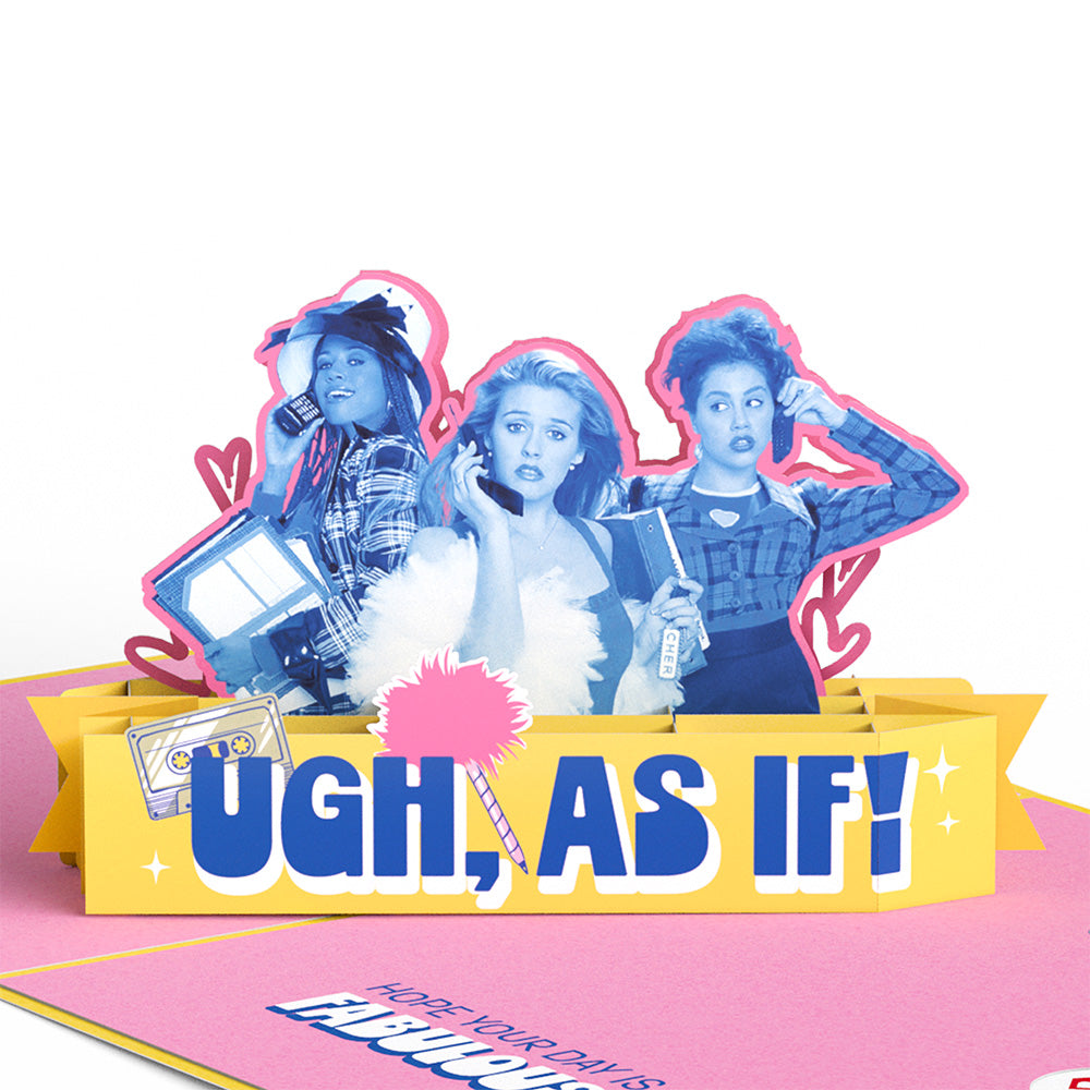 Clueless As If! Birthday Pop-Up Card