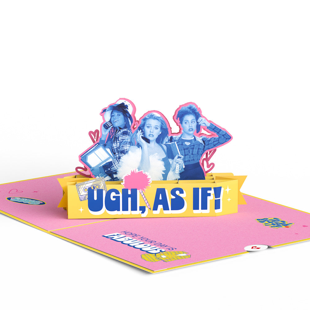 Clueless As If! Birthday Pop-Up Card