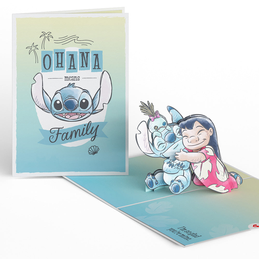 Disney’s Lilo & Stitch ‘Ohana Means Family’ Pop-Up Card