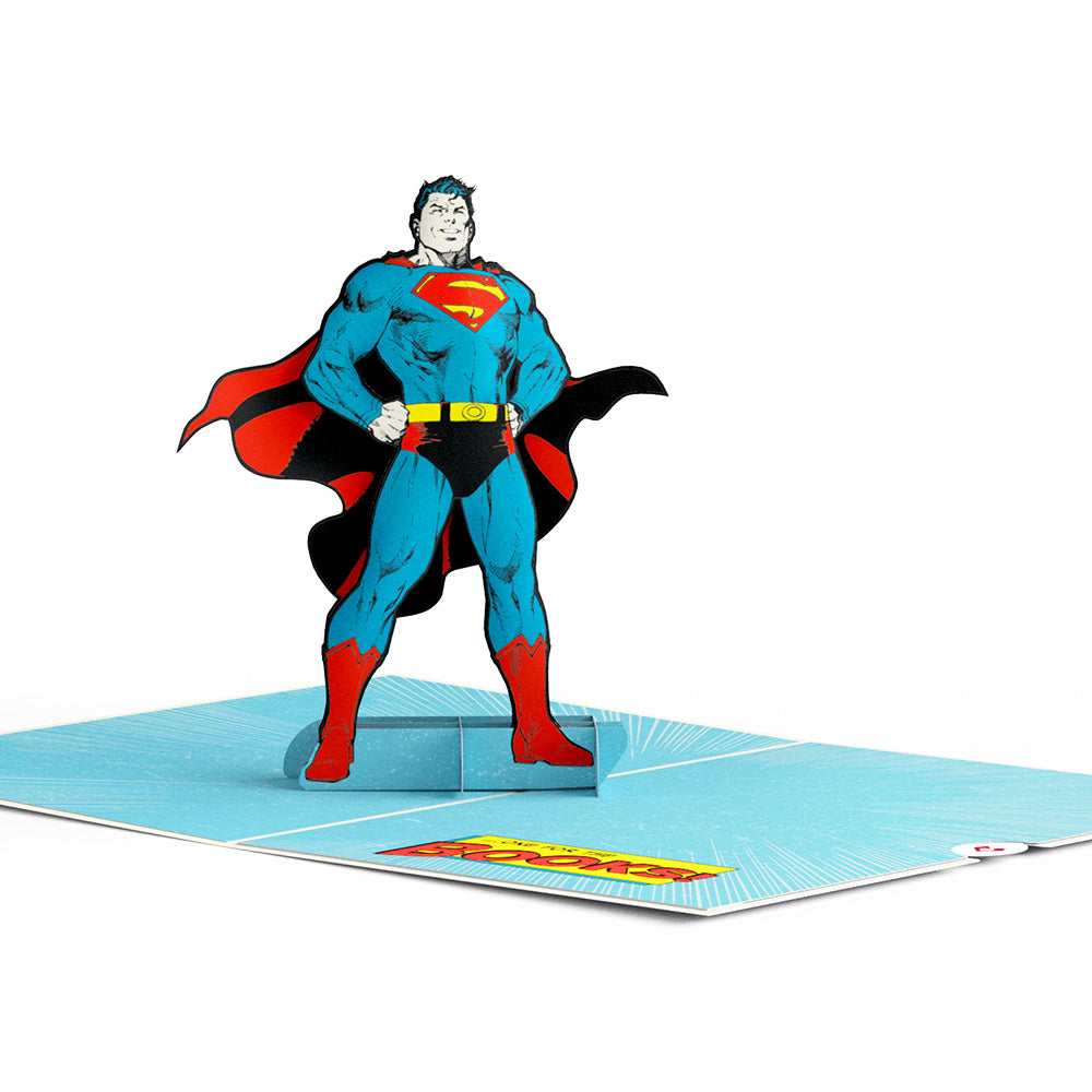 Superman™ Comic Book Birthday Pop-Up Card