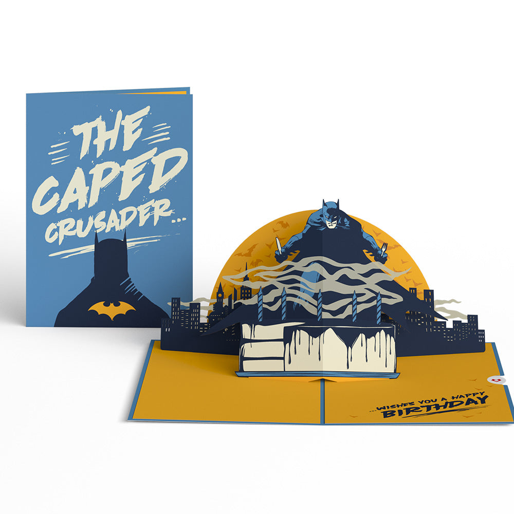 Batman™ Caped Crusader™ Birthday Pop-Up Card