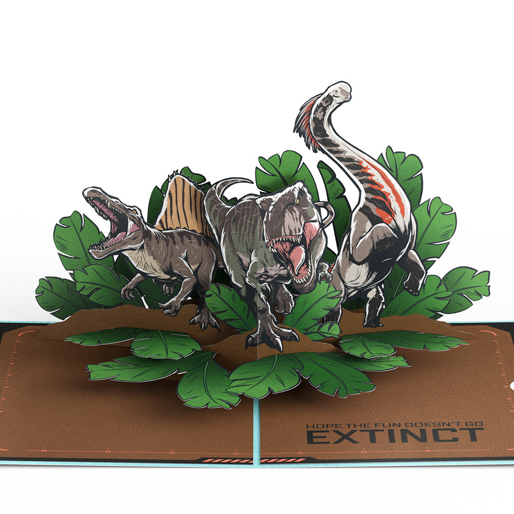 Jurassic World Rebirth Best Birthday Ever Pop-Up Card