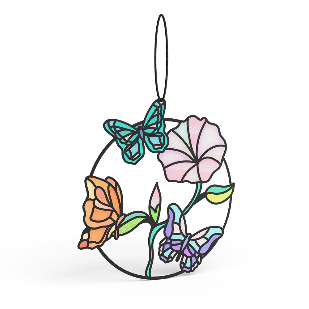 Nature's Beauty Butterfly Suncatcher Card
