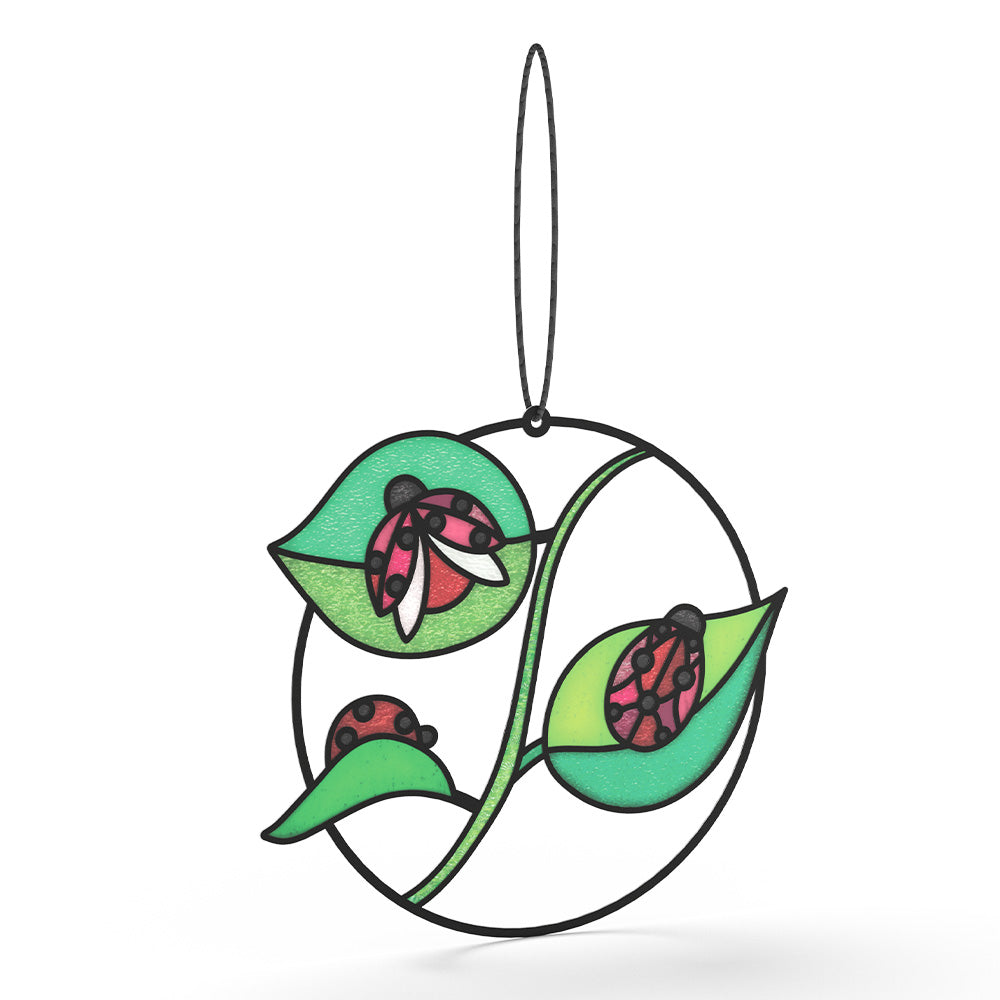 Small Things with Big Meaning Ladybug Suncatcher Card