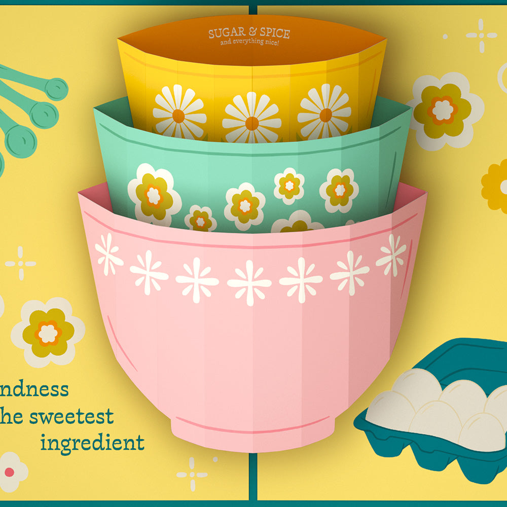 You Bake the World a Better Place Congratulations Pop-Up Card and Sentiment Set