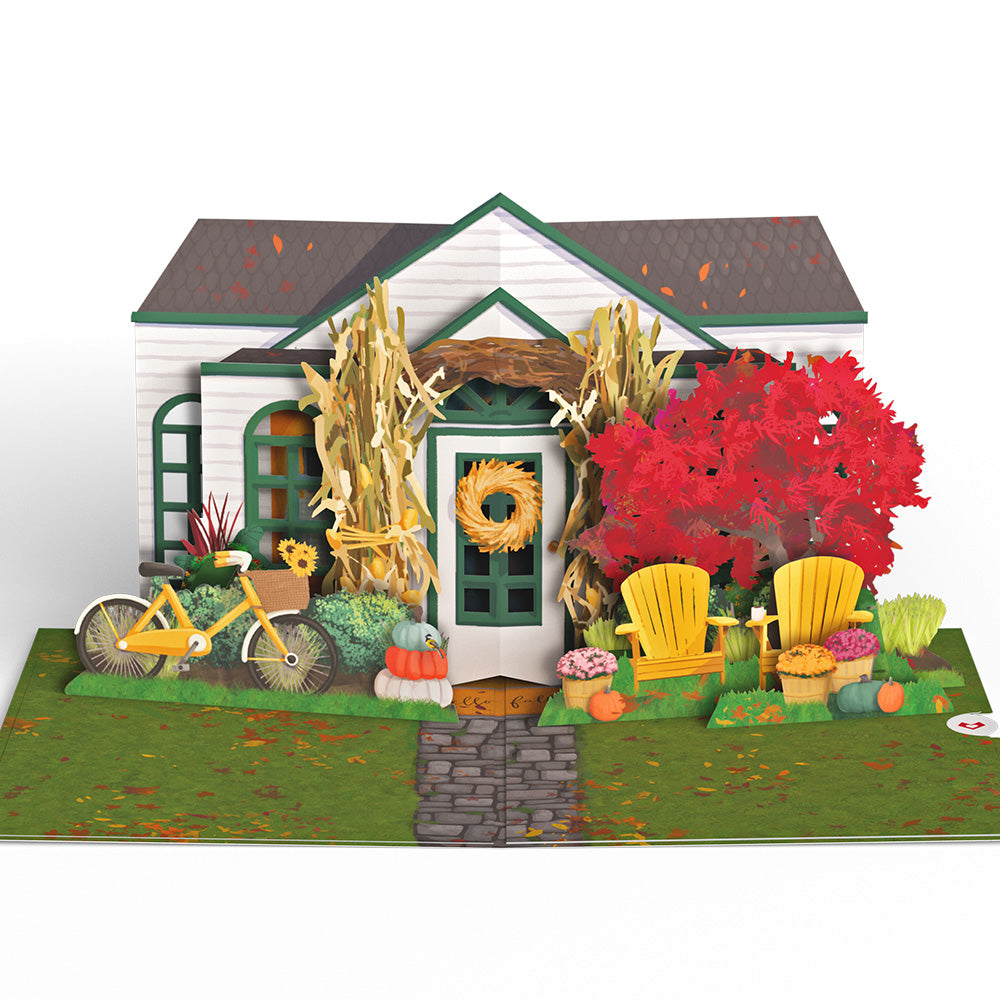 Fall Welcome Pop-Up Card