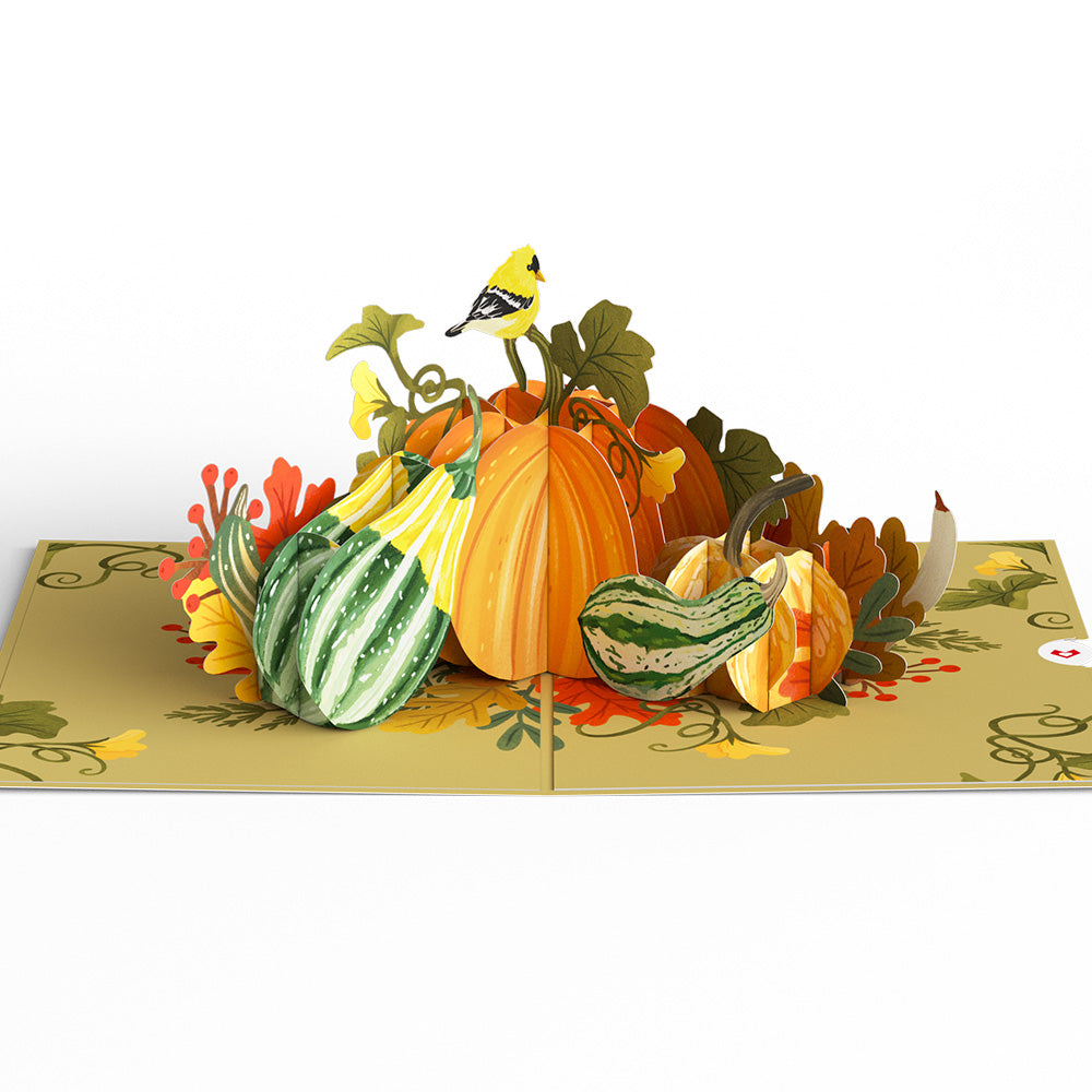 Fall is in the Air Pop-Up Card