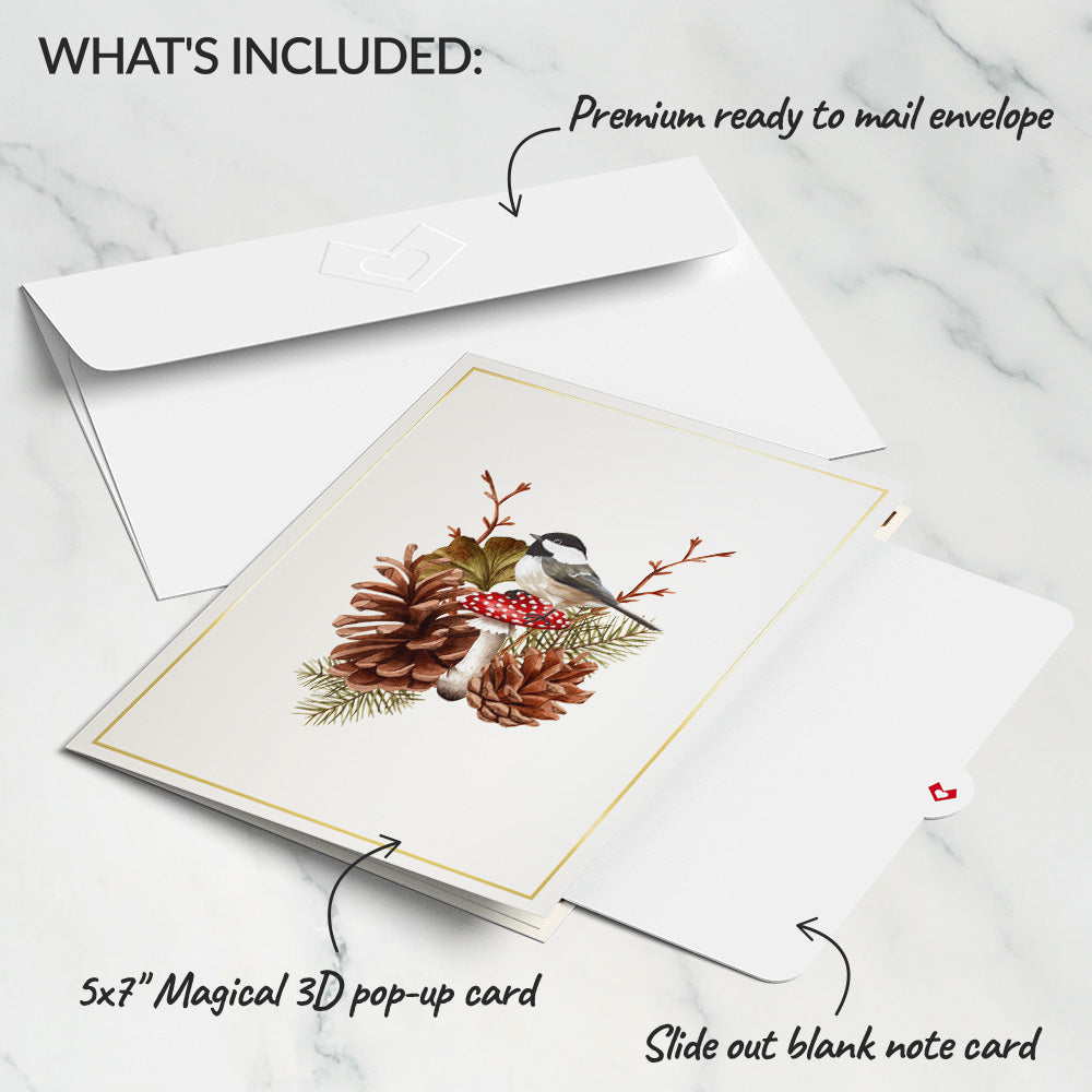 Fall Forest Floor Pop-Up Card
