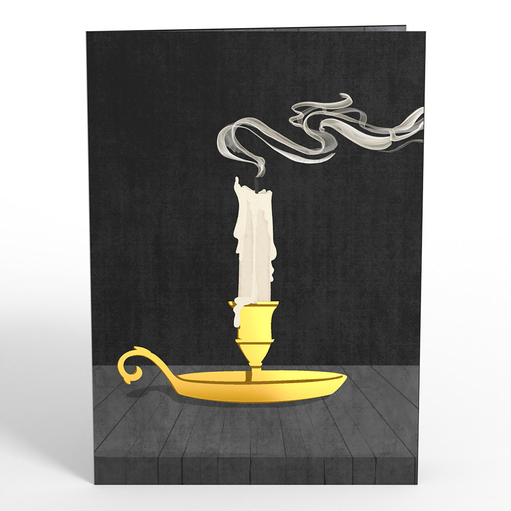 Halloween Candlelight Light-Up Pop-Up Card