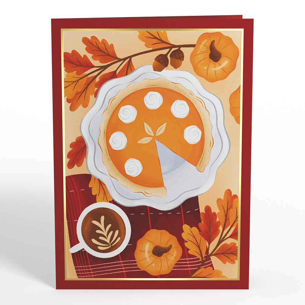 Pumpkin Pie Pop-Up Card