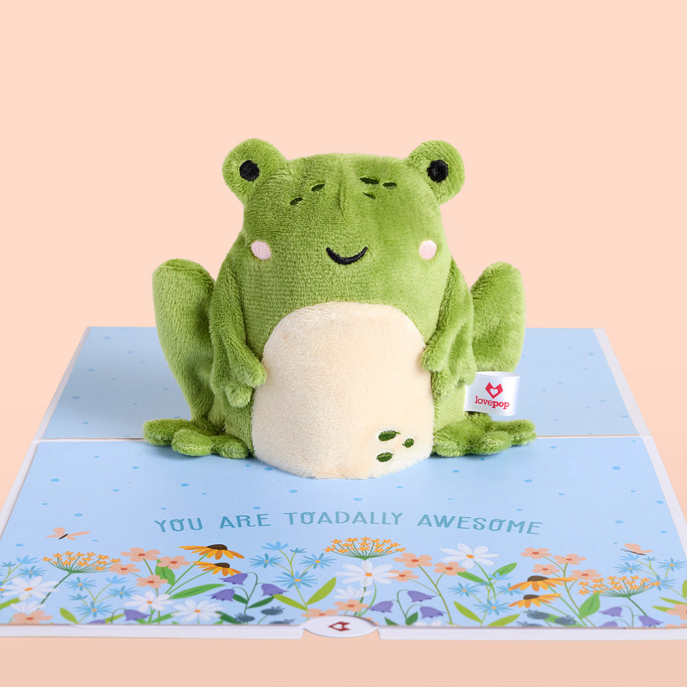 'Toadally Awesome' Plushpop Card