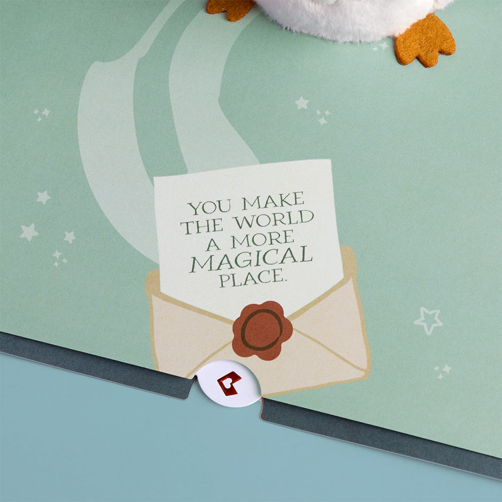 Harry Potter™ Hedwig™ ‘Message from Hogwarts’ Plushpop Card