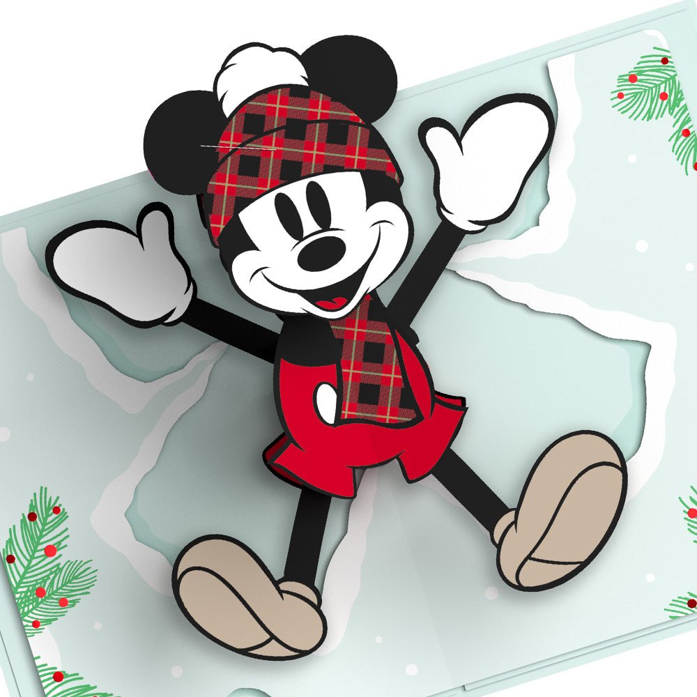 Disney's Mickey Mouse Let It Snow Pop-Up Card