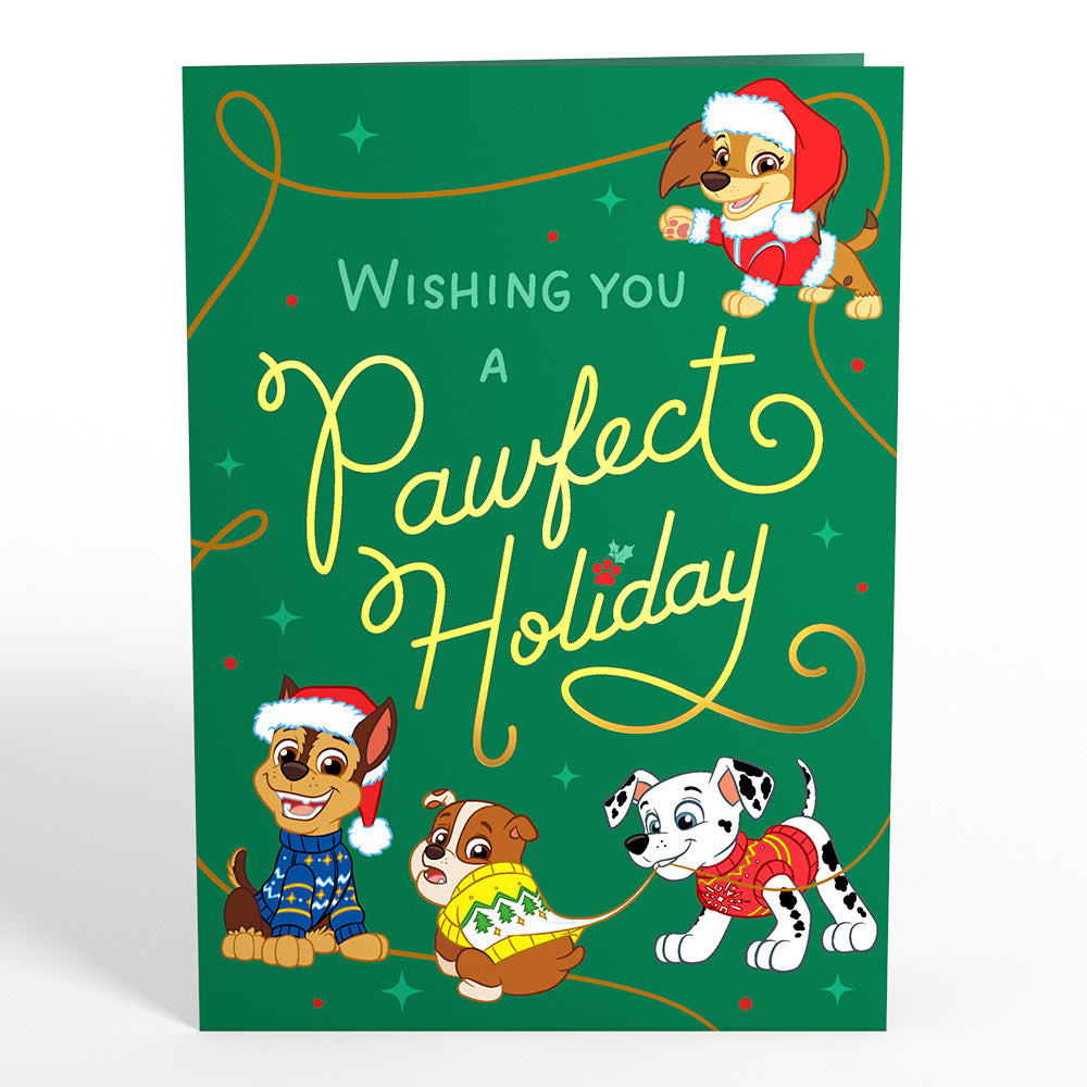 Paw Patrol Pawfect Holiday Pop-Up Card