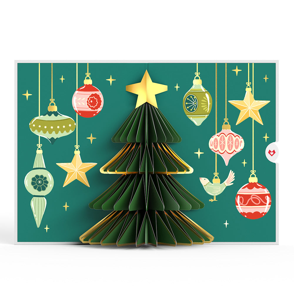Tis the Season Christmas Tree Pop-Up Card