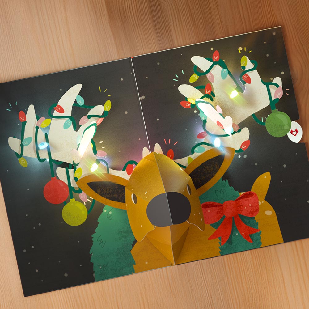Holiday Light-Up Card 5-Pack