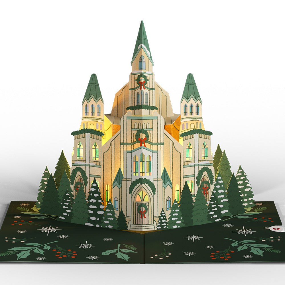 Let Heaven & Nature Sing Christmas Music and Lights Pop-Up Card