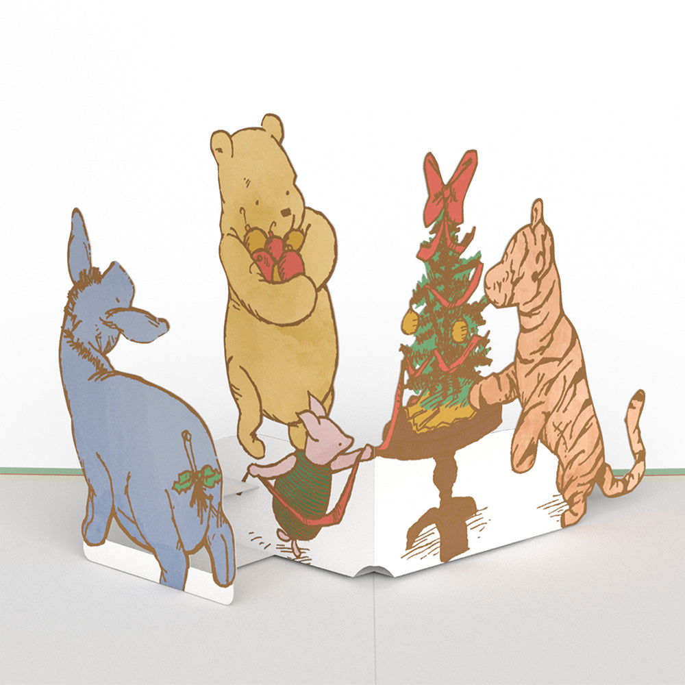 Disney’s Winnie the Pooh Holiday Box Set (Assorted 12-Pack): Paperpop® Card