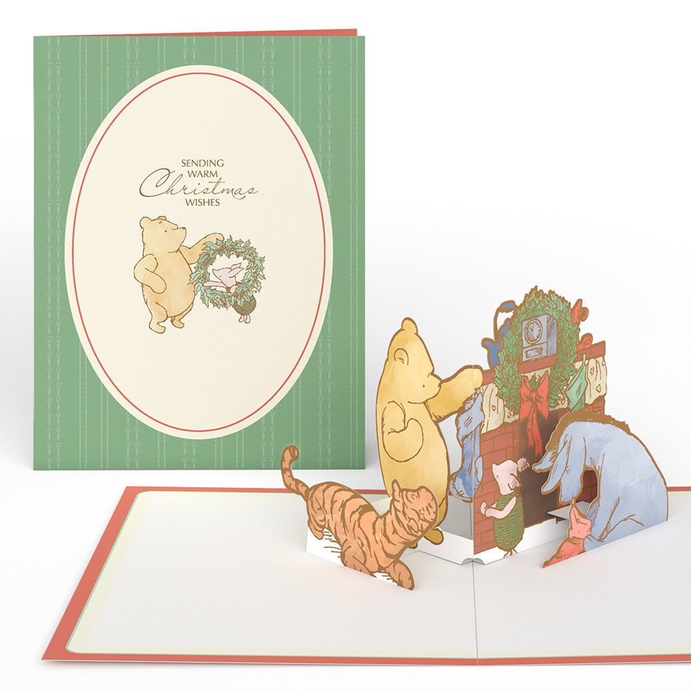 Disney’s Winnie the Pooh Holiday Box Set (Assorted 12-Pack): Paperpop® Card