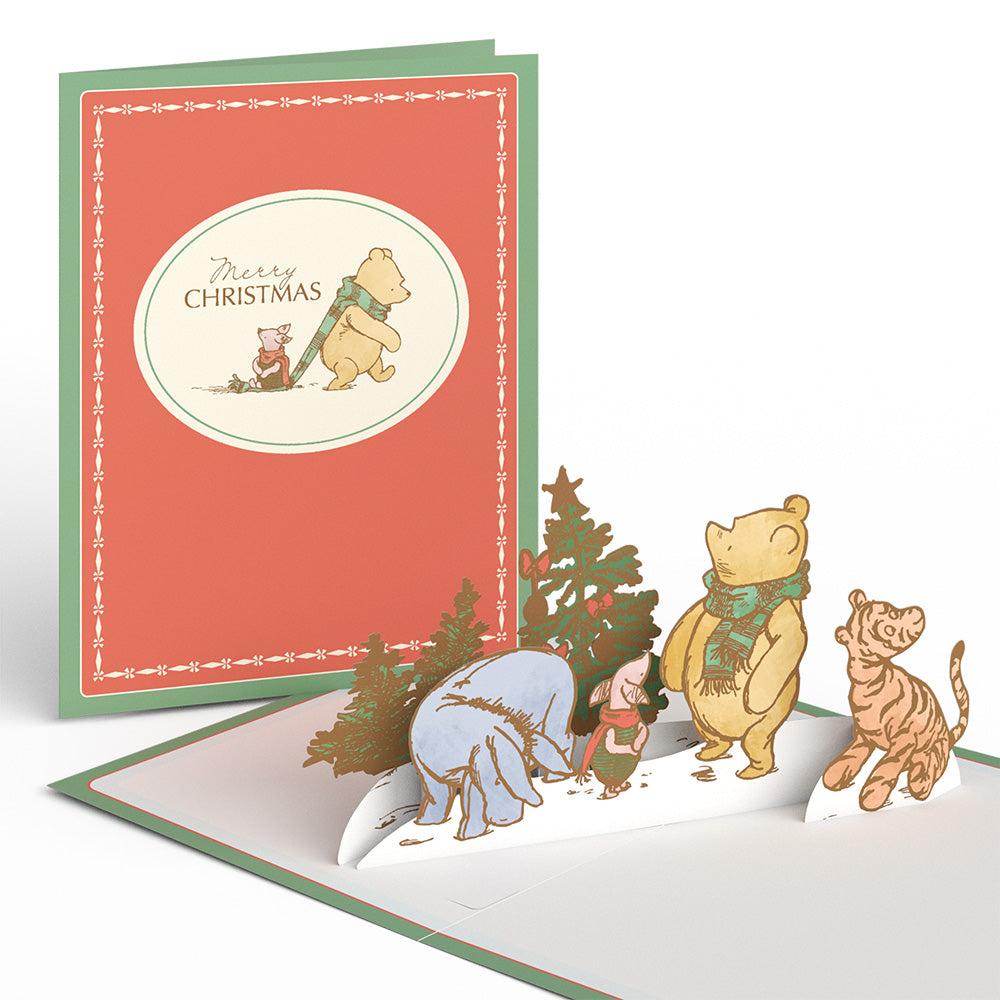 Disney’s Winnie the Pooh Holiday Box Set (Assorted 12-Pack): Paperpop® Card