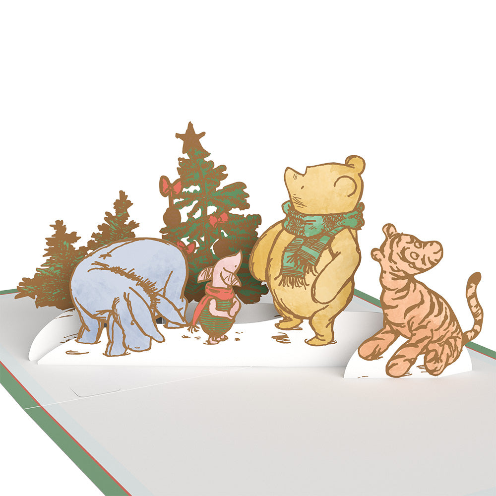 Disney’s Winnie the Pooh Holiday Box Set (Assorted 12-Pack): Paperpop® Card