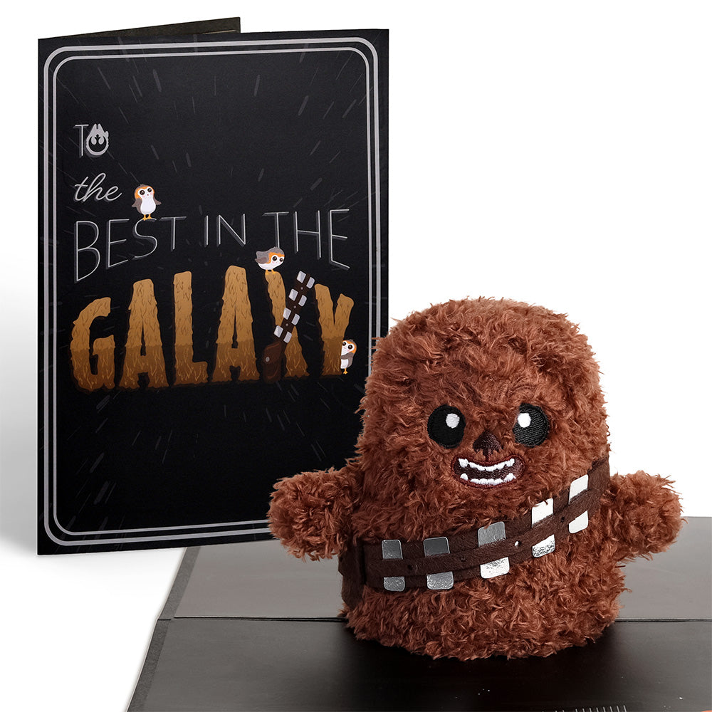 Star Wars™ Chewbacca™ 'Best in the Galaxy' Plushpop Card – Lovepop