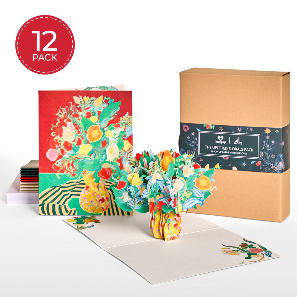 Lovepop x ArtLifting - The Uplifted Florals Box Set (Assorted 12-Pack)