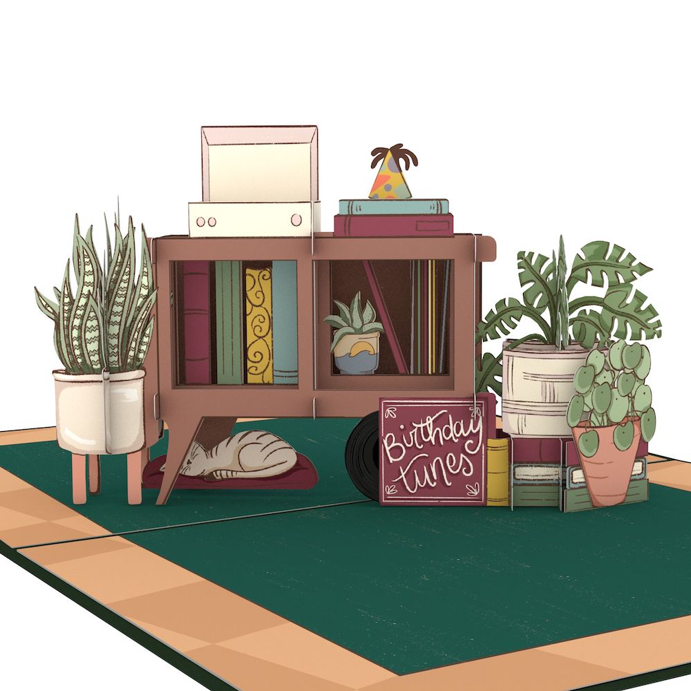 18th Birthday Houseplants Pop-Up Card and Sentiment Set