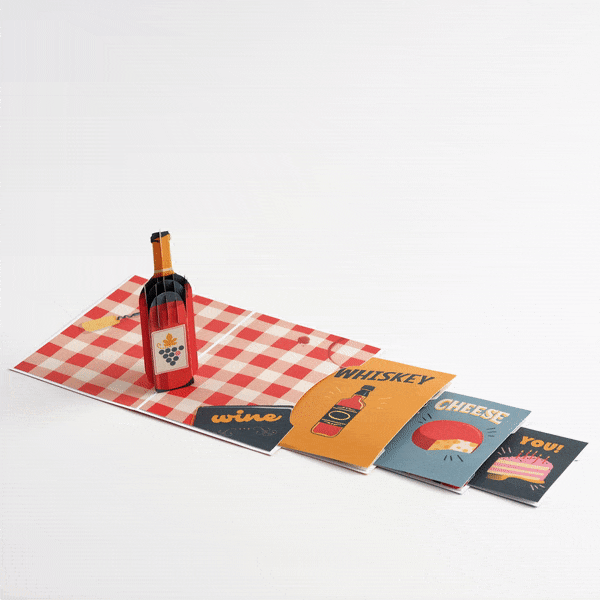 Happy Birthday Better with Age Nesting Card